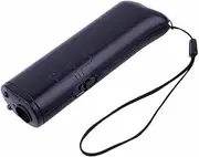 Anti Bark Device Dog Training Repeller Ultrasonic Anti Bark Stop Barking Tool (Black)