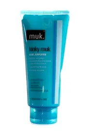 Muk Kinky Curl Amplifier 200ml Blue Curly Hair Mousse Cream Anti-Frizz Defined