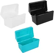 VILLFUL Blank Index Cards Organizer Note Pad Storage Box Pp Plastic Case for Study Business Use