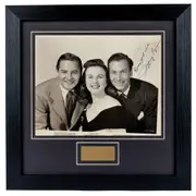 Jeffery Lynn Personally Signed For the Love of Mary personalised 8 x 10 Photograph Framed