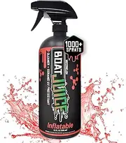 Boat Juice Inflatable Boat Cleaner - 2in1 Cleaner & Ceramic UV Protectant - Removes Dirt, Grime, Stains, Water Spots & Provides Maximum UV Protection - Watermelon Scent (32oz)