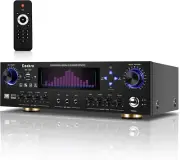 AV-735A 600W 5.1 Channel Home Theater Stereo Receiver Wireless Audio Amplifier