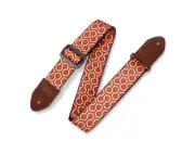 Levy's MP2 2" Printed Polyester Guitar Strap The Overlook Hotel Carpet Design