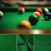 Feishibang Snooker Green Wool Billiard Cloth - Pool Table Felt for 6,7,8 or 9 Foot
