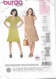 112 BURDA 6238: DRESS SIZE 8-18 SEWING PATTERN