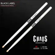 DRUM STICKS 3x CHAOS 5B DRUMSTICKS – CHROMATICS WHITE 3 PAIRS AMERICAN HICKORY