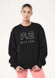 HEADS UP SWEAT IN BLACK, XL