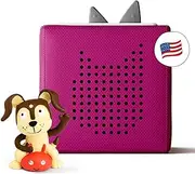 Toniebox Audio Player Starter Set with Playtime Puppy - Imagination Building, Screen-Free Digital Listening Experience for Stories, Music, and More - Purple