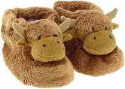 [GLEN APPIN OF SCOTLAND] Scottish Highland Cow Baby Booties