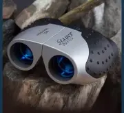 Stauer Optics-Compact Binoculars With Travel Case & Paperwork Bird & Whale NIB