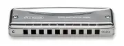 Suzuki Promaster Valved Deluxe 10 Hole Diatonic Harmonica Key C - MR-350V-C