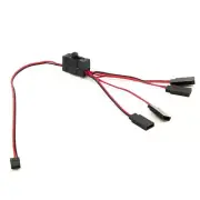 1/10 RC Crawler 4-Way LED Cable On/Off Controller Switch Y Wire For TRX-4 SCX10