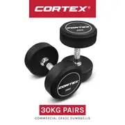 CORTEX Pro-Fixed Dumbbell 30kg (Pair)