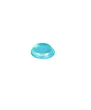 Whitecap 3762CL 3/8 inch Clear Round Rattle Reducer