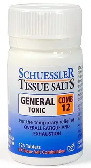 Schuessler Tissue Salts Comb 12 | 125 tablets