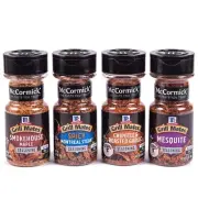 McCormick Variety Pack (Chipotle, Mesquite, Spicy Steak, Smokehouse Maple)