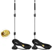 2x Dual 2.4GHz 5GHz Magnetic Antenna for WiFi Router Booster Security IP Camera
