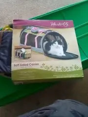 Whisker City Collection Cat Kitten Soft Sided Carrier