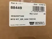 WARN 88449 ATV Winch Mount Kit for Kawasaki KRT750 Teryx4 (2012-2013) Teryx4 750
