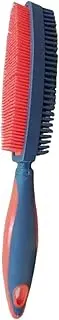 Dog Shedding Brush - Double-Sided Pet Skin Care Brush - Portable Grooming Tool, Hair Removal Gadget for Long and Short Haired Pets