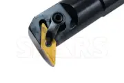 Shars 1 x 12" RH MVUNR Coolant Through Indexable Boring Bar VNMG Inserts NEW P]