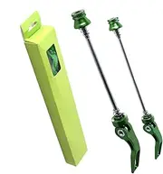 Front Rear Bicycles Skewer,Quick Release Bicycles Axle Wheel Skewer Set - Heavy Duty Aluminum Alloy Wheel Hub Lever Set for Road Bike