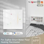 Fit For Zigbee Smart Thermostat Underfloor Heating Programmable App Control