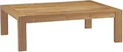 [Modway] EEI-2710-NAT Upland Outdoor Patio Wood Coffee Table, Natural