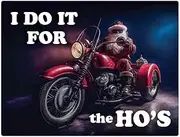 Gearup Metal Sign - Bad Santa RTSGS24SANTA