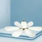 AU White Ceiling Fan Light Dimmable Remote Control with Extender Base (520mm)
