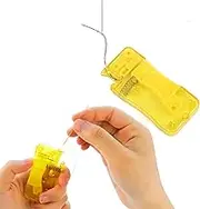 EZONEDEAL Automatic Needle Threader, Easy Needle Threader Tool, Self-Thread Guide Sewing Accessories Sewing Needle Device for Hand Stitching & Sewing Machine Quick Needle Threading
