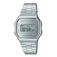 在飛比找蝦皮商城優惠-【CASIO】卡西歐復古時尚流行銀錶 A168WEM-7 A