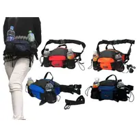 在飛比找PChome24h購物優惠-MARDINGTOP 腰包中容量雙水瓶單車包超輕量防水尼龍布