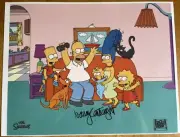 BART Nancy Cartwright Autographed THE SIMPSONS Family Animation Sericel Art Cel