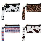 Women Fashion Ladies Small Compact Credit Cards Coin Holder Zipper Wallet Purse