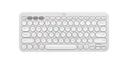 Logitech PEBBLE KEYS 2 K380S Slim, minimalist Bluetooth Wireless Keyboard with customizable keys (Graphite)