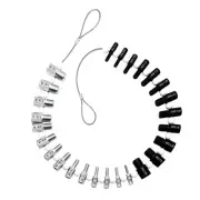 Nut and Bolt Thread Checker (Inch & Metric) - 26 Male/Female Thread Identifie