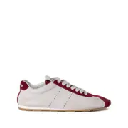 [Miu Miu] Miu Miu Plume Sneakers 40 IT WHITE/RED
