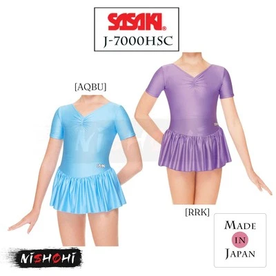 SASAKI - J-7000HSC - Half French Sleeves Leotard - Gymnastics