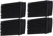 Totority 4Pcs Silicone Oil Brush Replacement Heads Portable Basting Brush Refills for Cooking and Baking for Grilling BBQ and Pastry Application