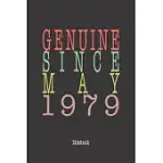 GENUINE SINCE MAY 1979: NOTEBOOK