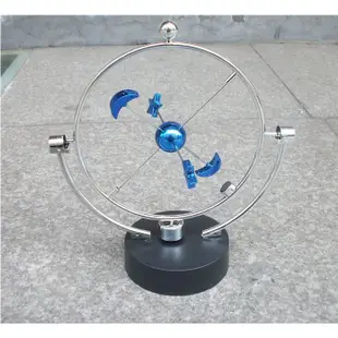 彩球永動天體儀 ⭐ 永動儀 搖擺儀 天體地球儀 SK155 SK156 牛頓擺球 永動機 牛頓平衡 電磁旋轉 搖擺天體