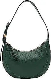 [FOSSIL] Women's Green Leather Harwell Messenger Bag