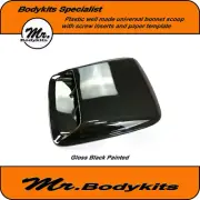 GLOSS BLACK BONNET SCOOP FOR TOYOTA HILUX SR5/SR/WORKMATE/GUN/KUN/LN/RN/TGN/GGN