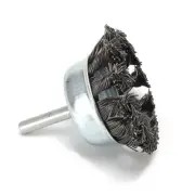 Parts Wire Brush Wheel Crimped 1 4 Shank Drill Attachments Accessories