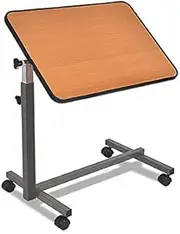 Overbed Table Bedside Mobility Study Medical Hospital Laptop Meal Adjustable Wor