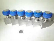 Six New 6000 PSI CIRCLE SEAL DYNA FLOW Globe Valves MV60T1-04P