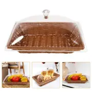 Food Fresh-keeping Basket Bread Serving for Table Baskets Shop Display