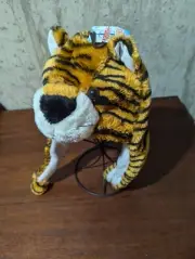 True Gear North Juniors Plush Fun Animal Hat One Size Polyester (Tiger) NWT