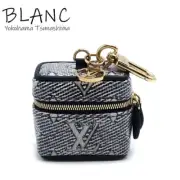 Louis Vuitton Bijou Sac Micro Vanity Bag Charm Monogram Laminated Navy W/B F/S